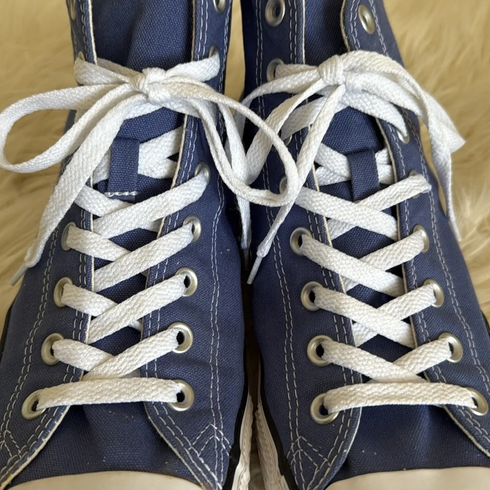 Converse Chuck Taylor All Star Hi Washed Indigo 164397F men’ 9.5 wo’s 11.5‎